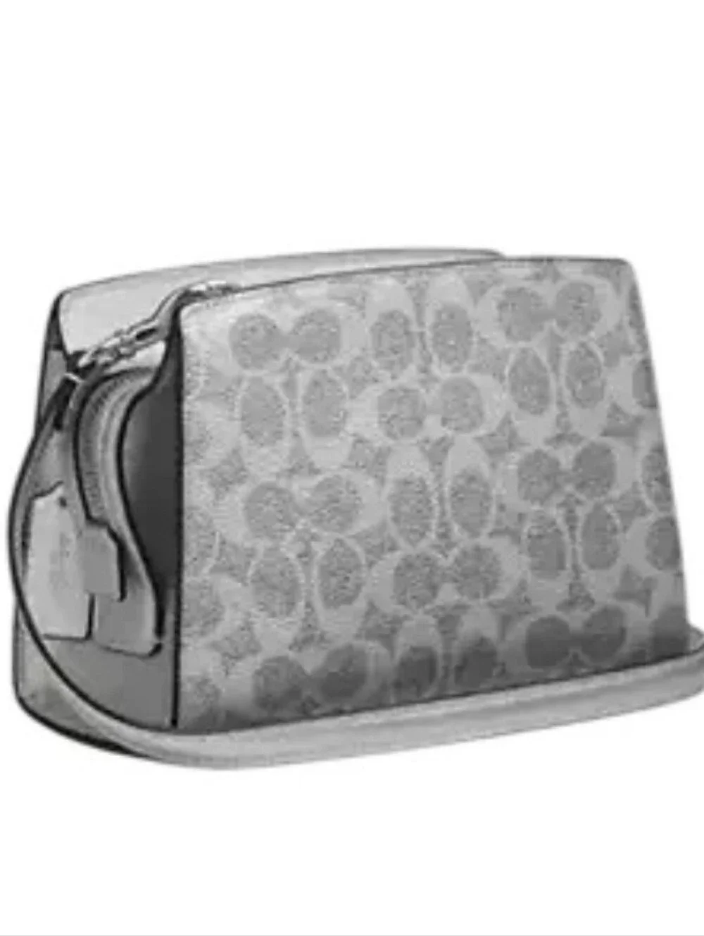 Coach Gia NWOT Light Gray Signature Crossbody Bag No Callouts Retail $294